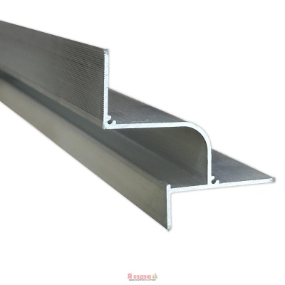 Профіль тіньового шва для стелі з LED каналом 22х36х3000 (АПТШ 21) ПАС-3856 