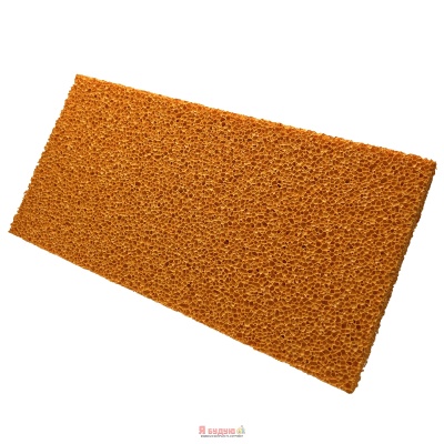 Терка з пластику 130x270мм гідрорезина 18 мм "WoffMann" (штрих-код)