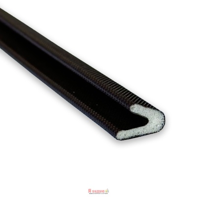 Ущільнювач поліуретановий "V" 12х8 профіль 600м Чорний