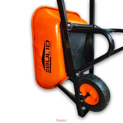 Тачка 1-о колесна d400мм 120л 240кг оцин(буд. проф)ПНЕВМО КОЛЕСО 6.50-8 ORANGE/BLACK STRONG ТМ"BULID