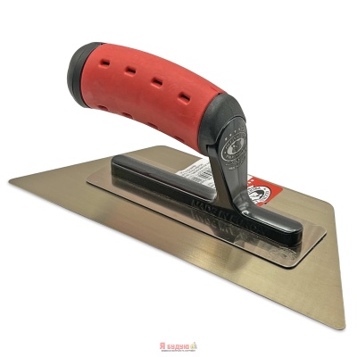 Терка VENETIAN INVERTED ЗОЛОТО загартована нержавіюча сталь 240х130х100х0,3мм ручка Двохкомпонентна